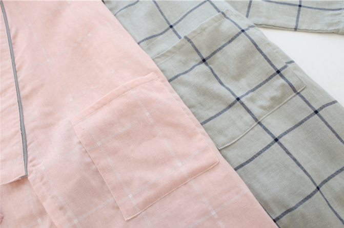 New Japanese style yukata couple pajamas set pajam