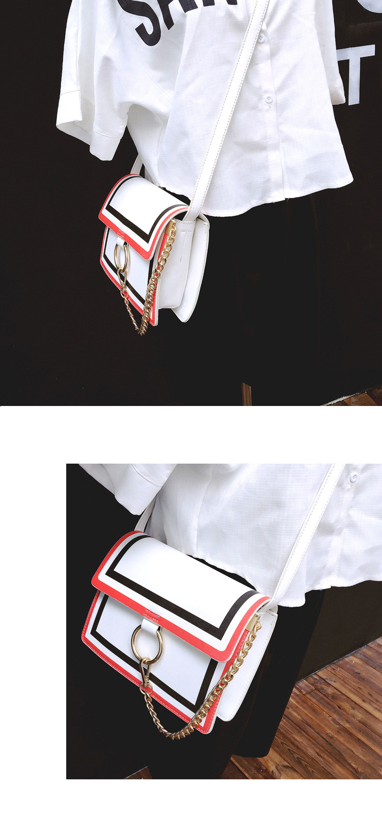 New color mini cross back woman female bag beautif