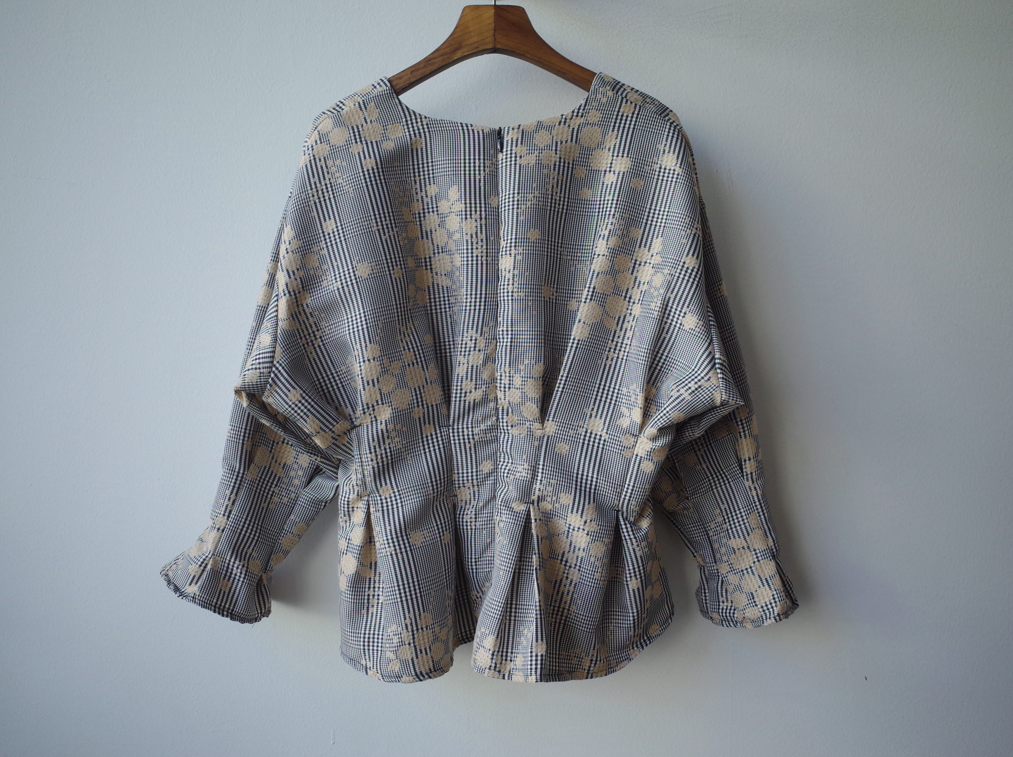 Women Blouses Seven Sisters Glen Check Bulk Blouse