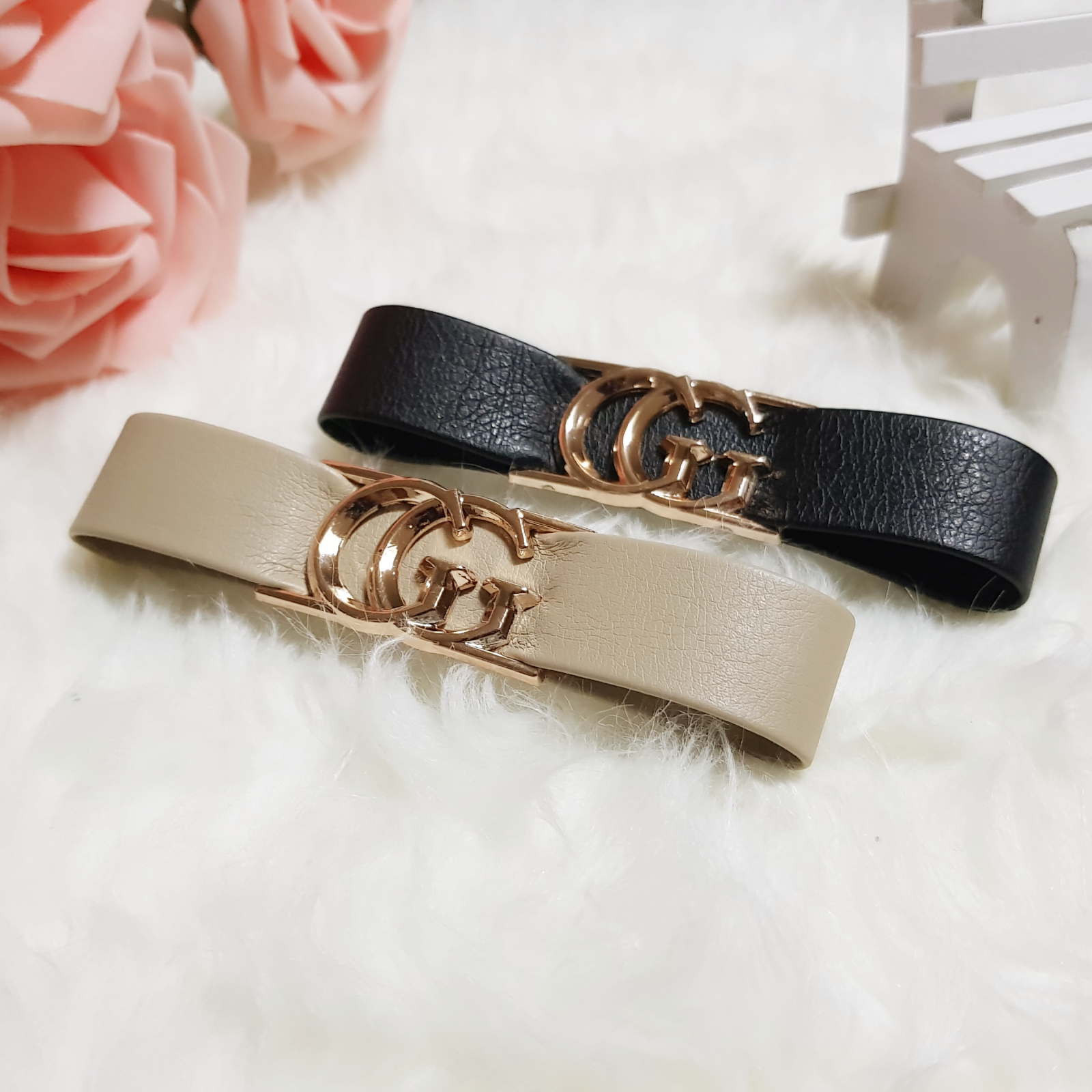 Brand new logo Handmade luxury brand buckle leathe