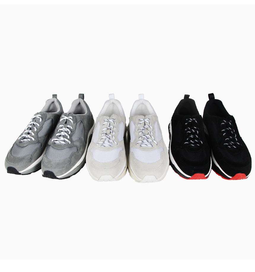 Men Height Shoes Cushioning Key-level sneakers 3CO