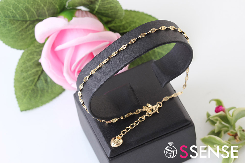 New Almond Star Bracelet 14K 18k Chain One Summer 