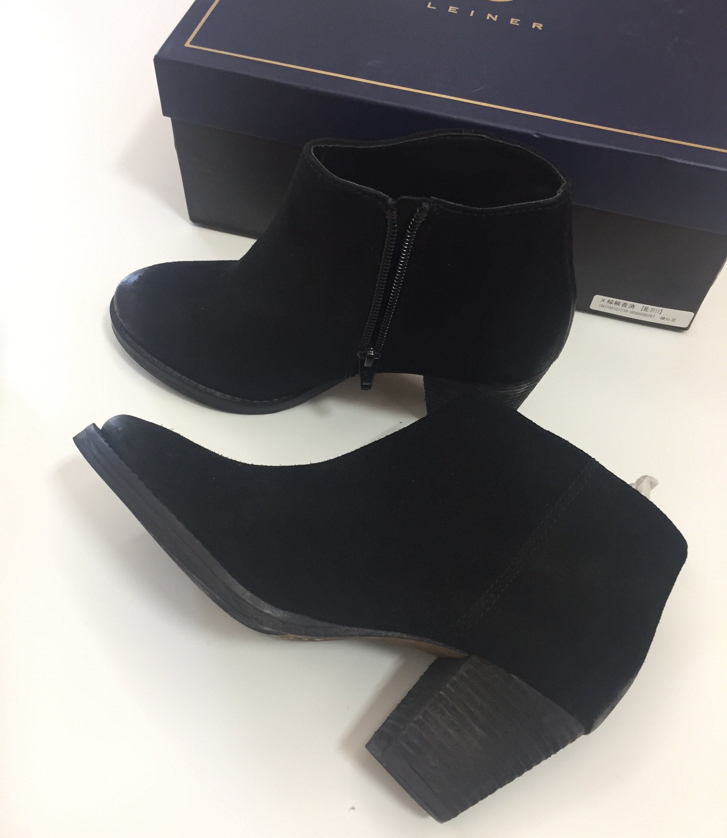 LEINER Japanese brand Booty boots imported domesti