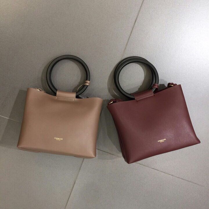 New Women's Bags Free Shipping Black Wood Ring 