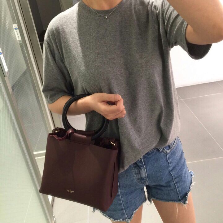 New Women's Bags Free Shipping Black Wood Ring 