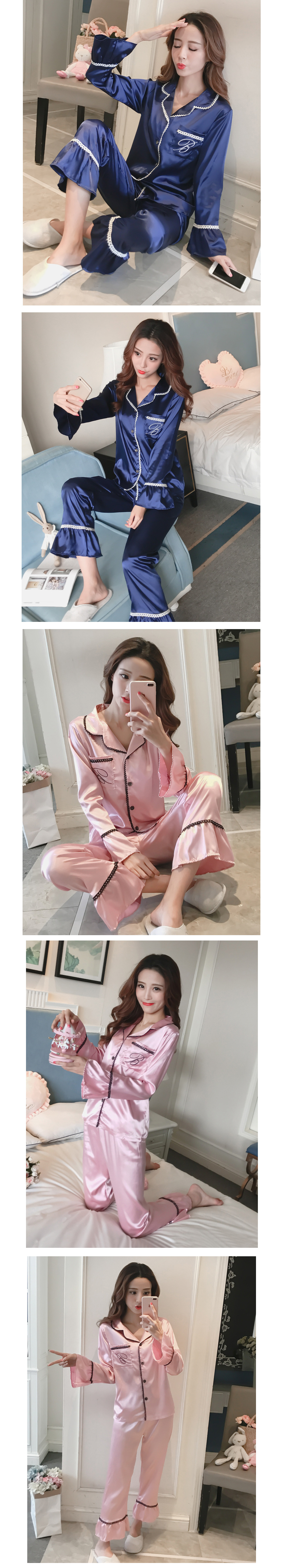 New Specials Women's silk pajamas collection pr