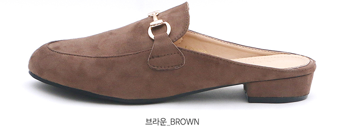 New Daily Suede Blower 3color Autumn Shoe Backless