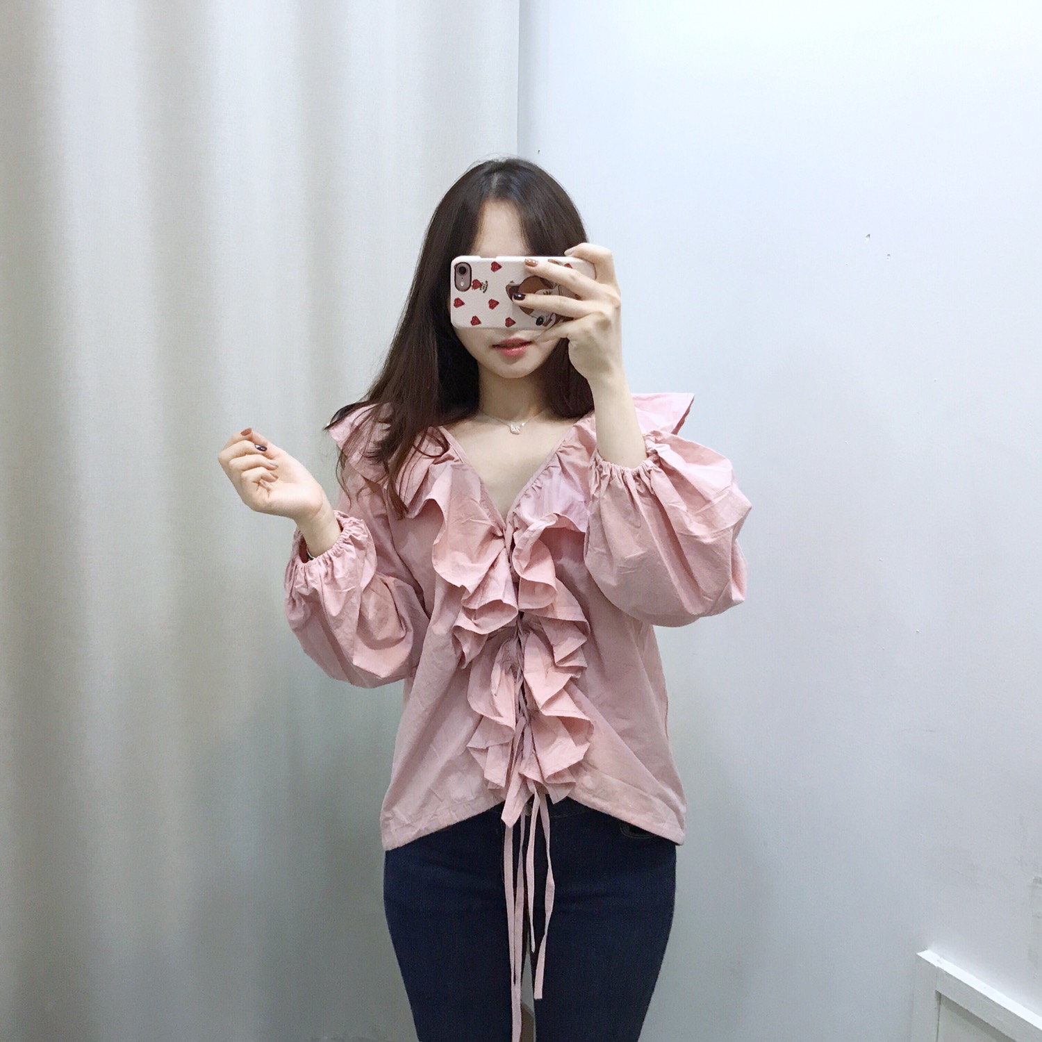 NEW FASHION LADY GIRL Blouse frilly ruffle guest b