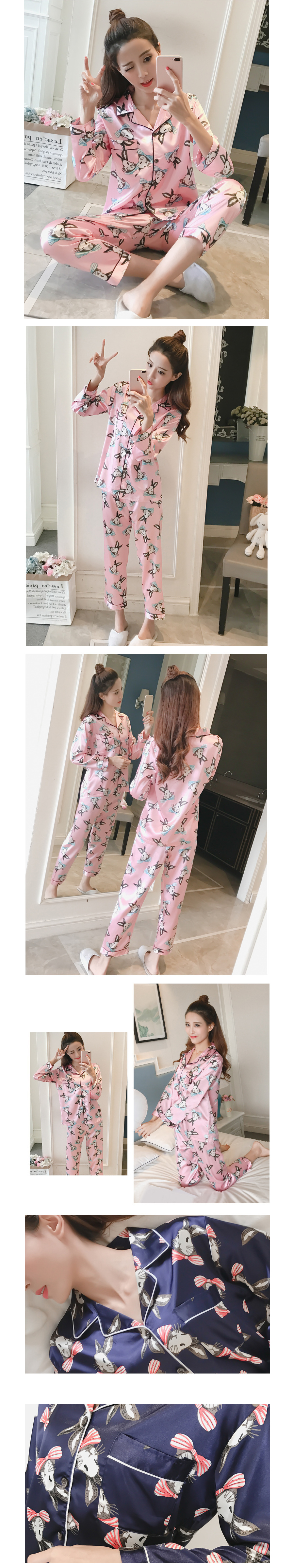 New Specials Women's silk pajamas collection pr