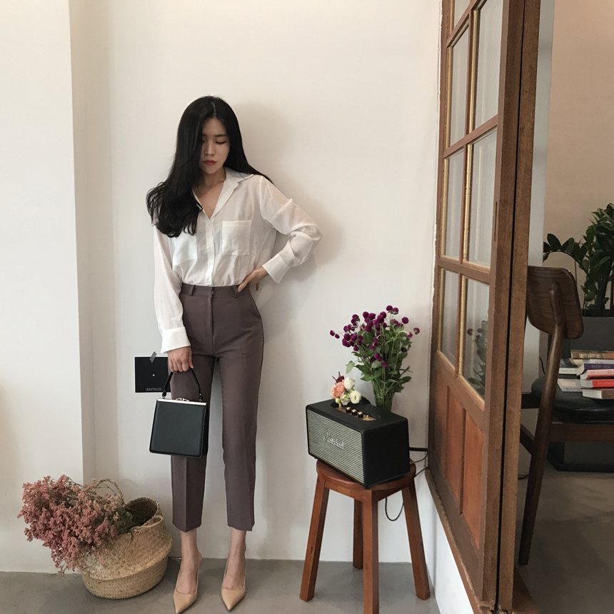 New Women's Pants Women's Slim Fit Slacks 9 