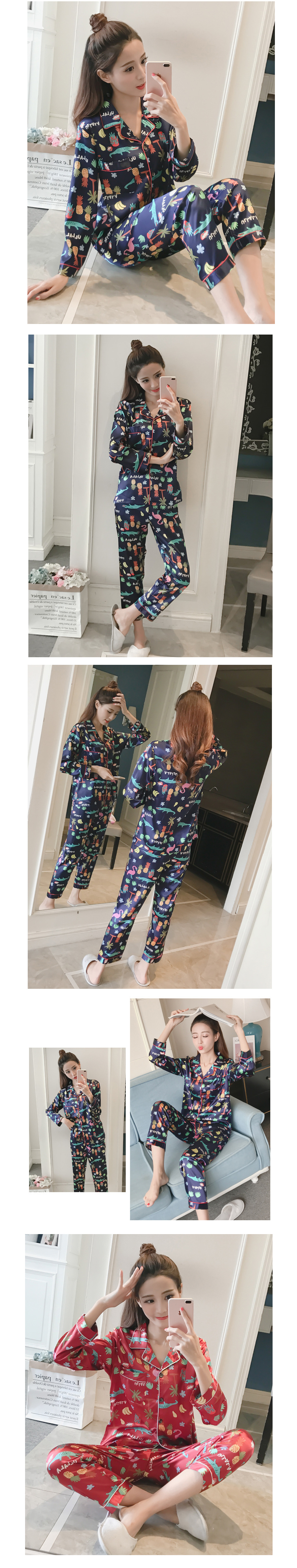 New Specials Women's silk pajamas collection pr