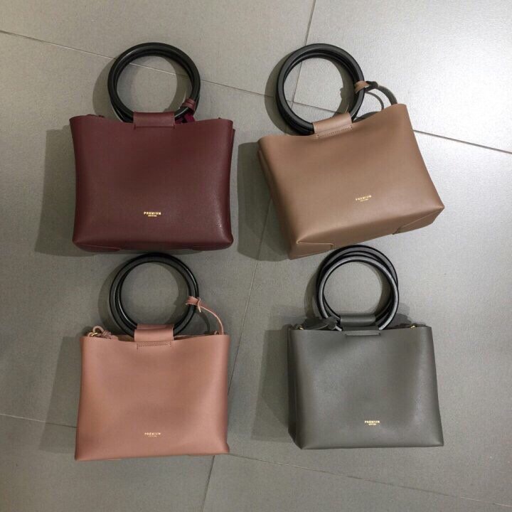 New Women's Bags Free Shipping Black Wood Ring 