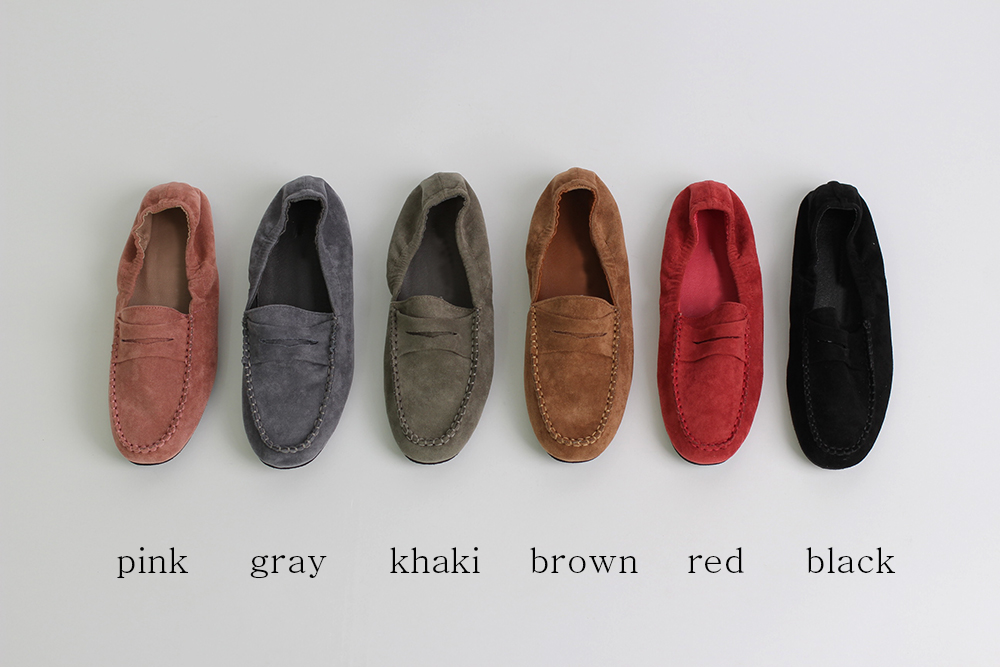 New Suede Banding Looper Driving Shoes Slip-on Goo