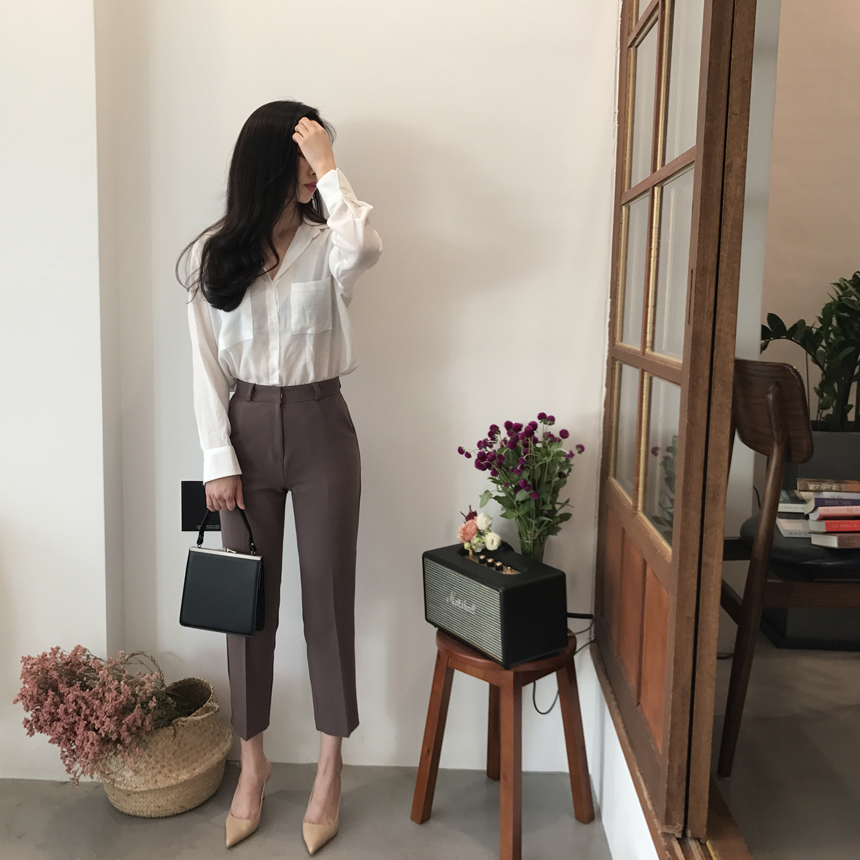 New Women's Pants Women's Slim Fit Slacks 9 