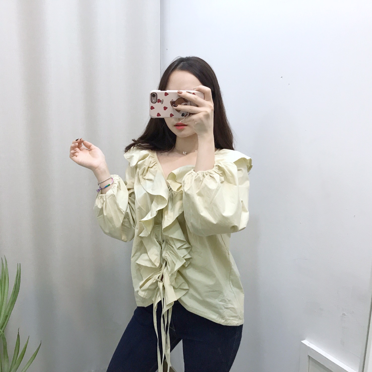 NEW FASHION LADY GIRL Blouse frilly ruffle guest b