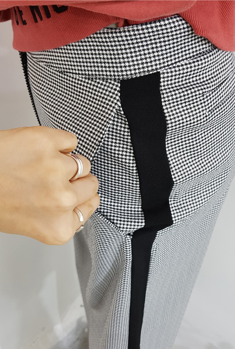 New Women's Pants Longer look color line Long s