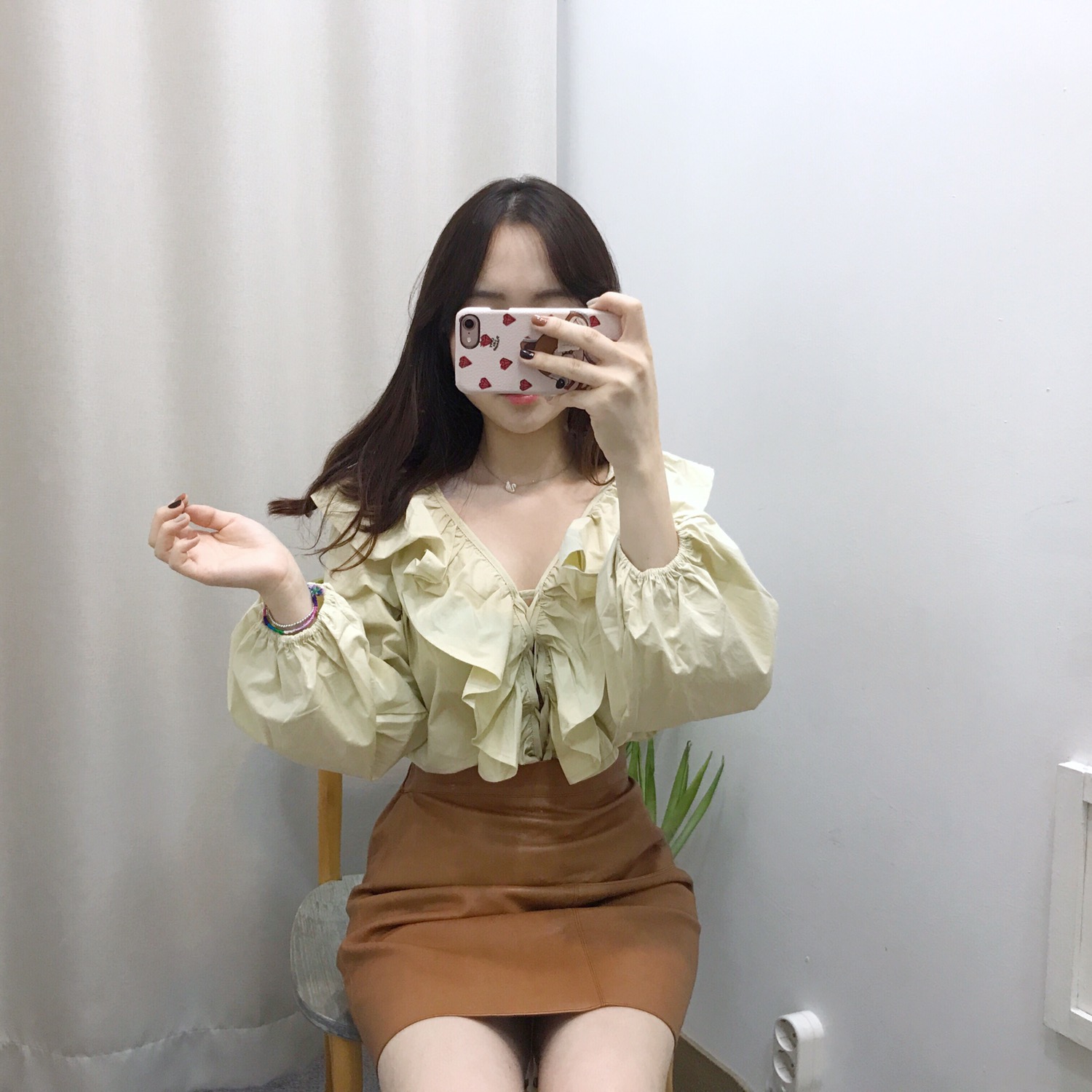 NEW FASHION LADY GIRL Blouse frilly ruffle guest b