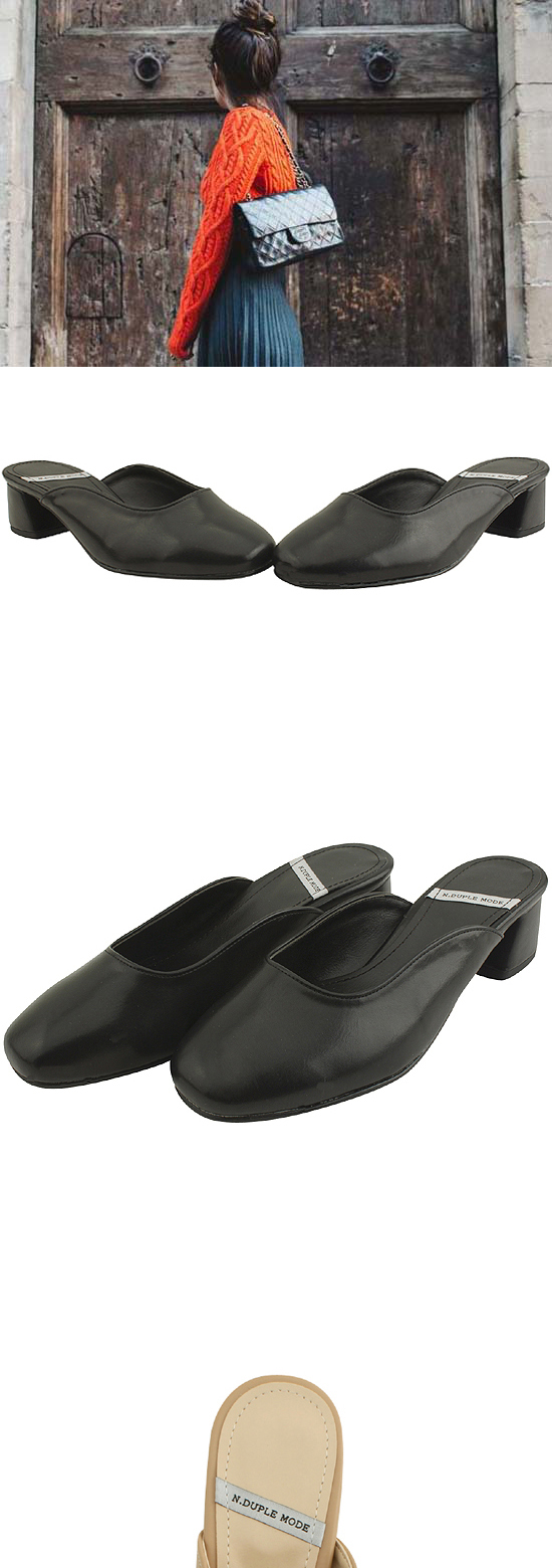 New Suede Middle Heel Blurp 20's Women's Fal