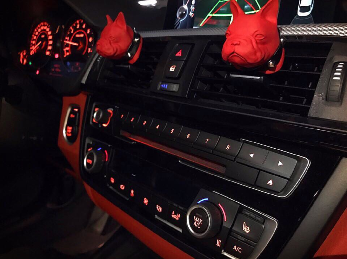 Car Air Freshener French Bulldog Gypsum Perfume 10