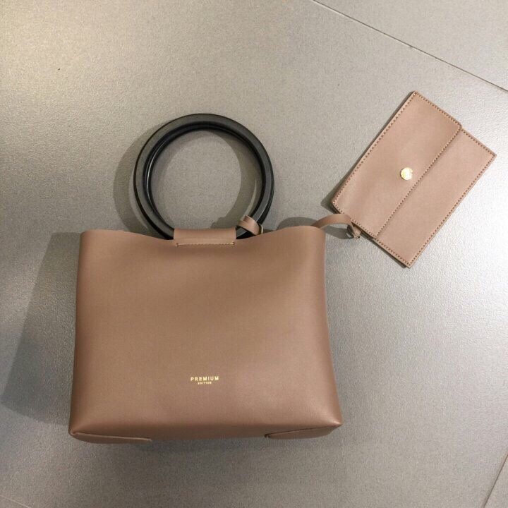 New Women's Bags Free Shipping Black Wood Ring 