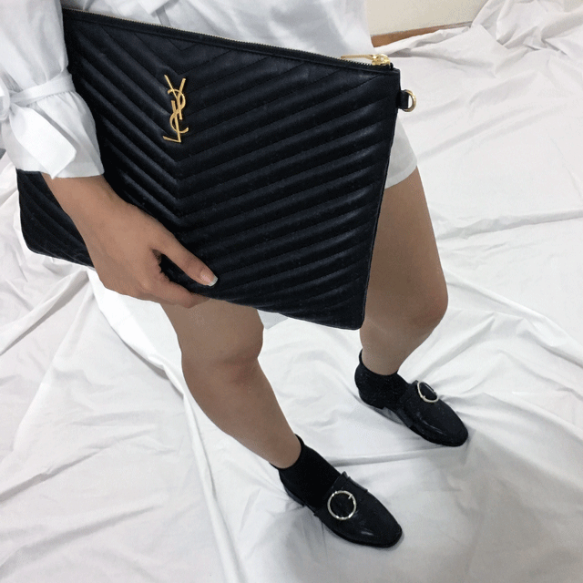 New Stripe White Mini Shirt Wrap Dress 2color Styl