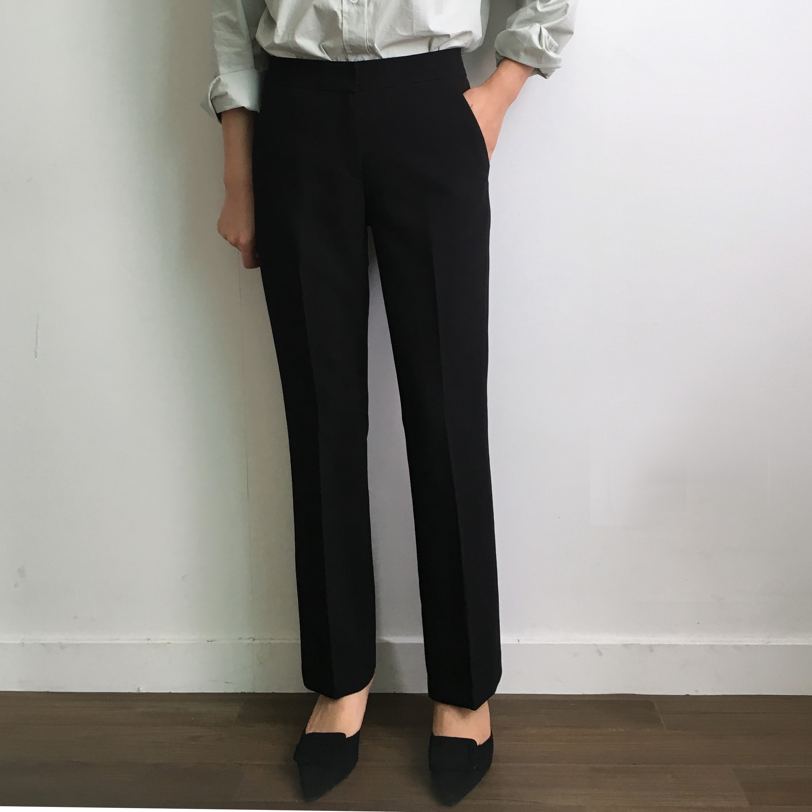 New Women's Pants moumou M modern day pit slack