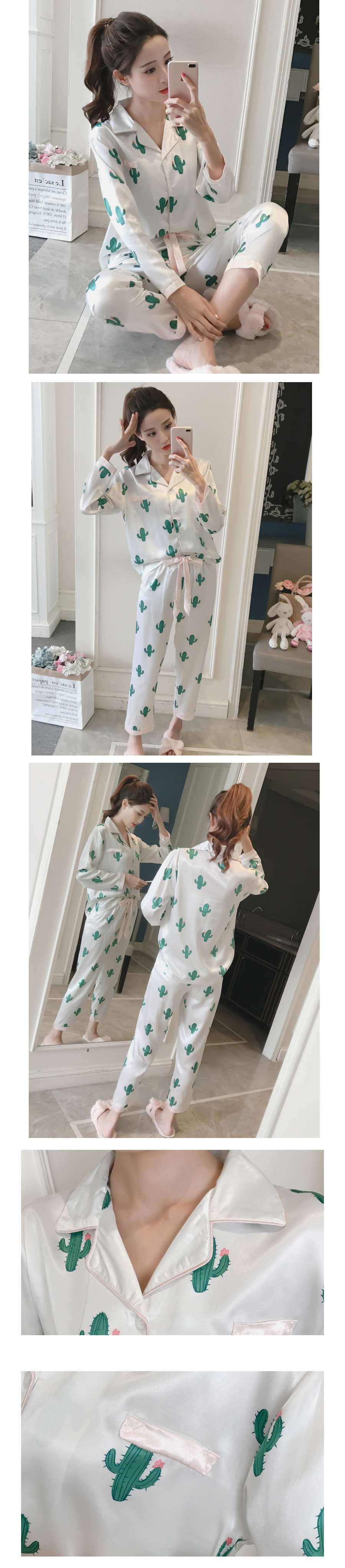 New Specials Women's silk pajamas collection pr