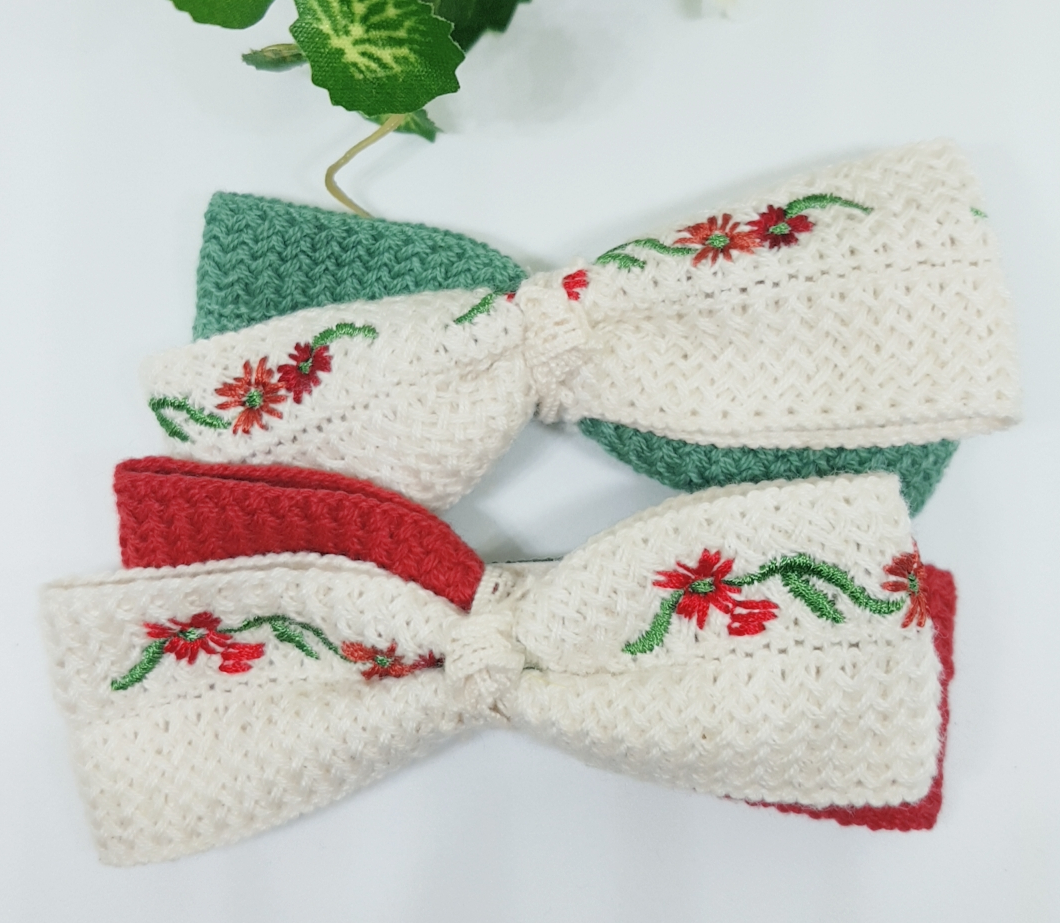 New Lovely One cotton candy knit hairpin baby pin 