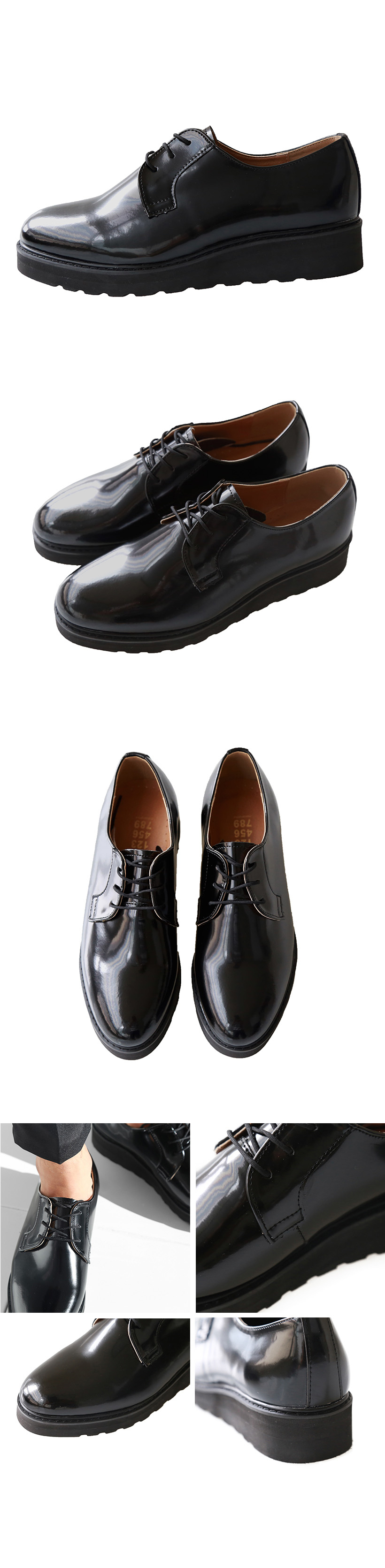 New Men's Dress Shoes Men's height casual sh