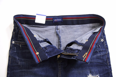 Denim Skirt Inner Bending Span Jeans Pants S ~ XL 