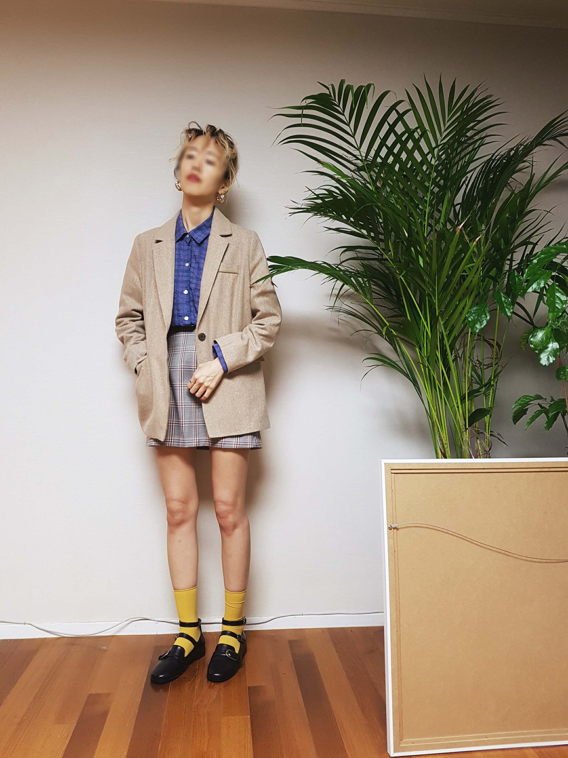 New long-sleeved ankle with a sense of wrinkled st