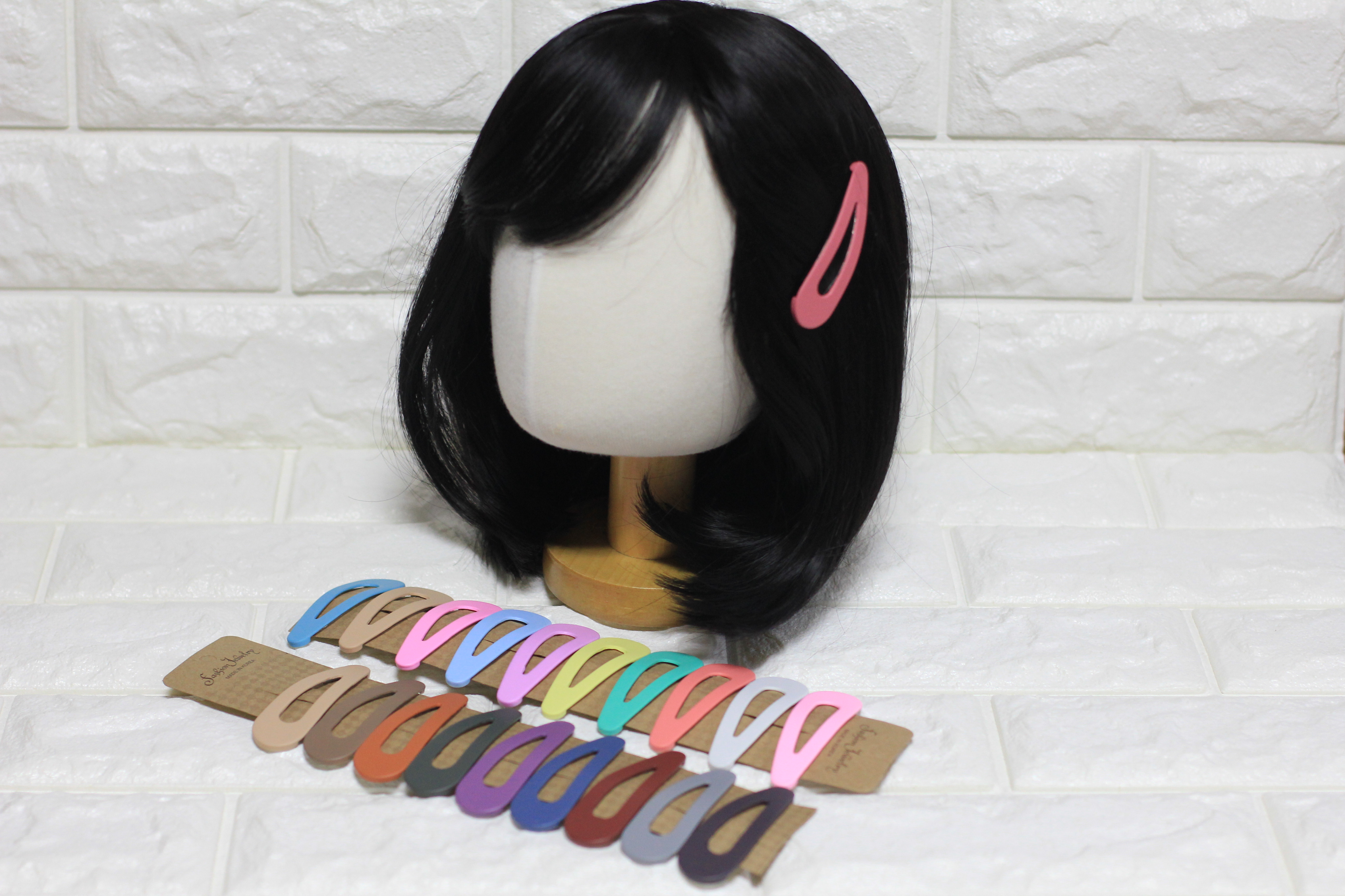 Hair Accessories Matte color tick pins set point p