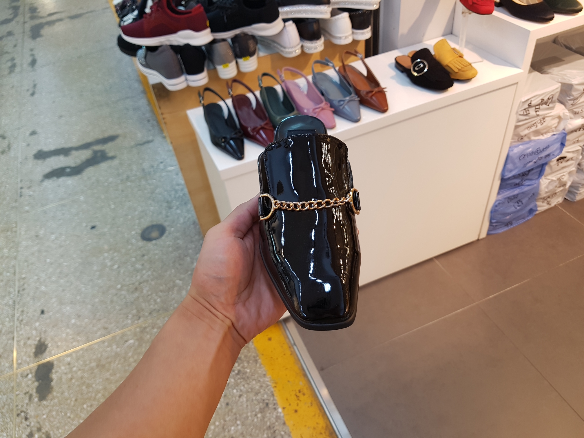 New Chain Decoration Anamel Blower 3cm Black Blue 