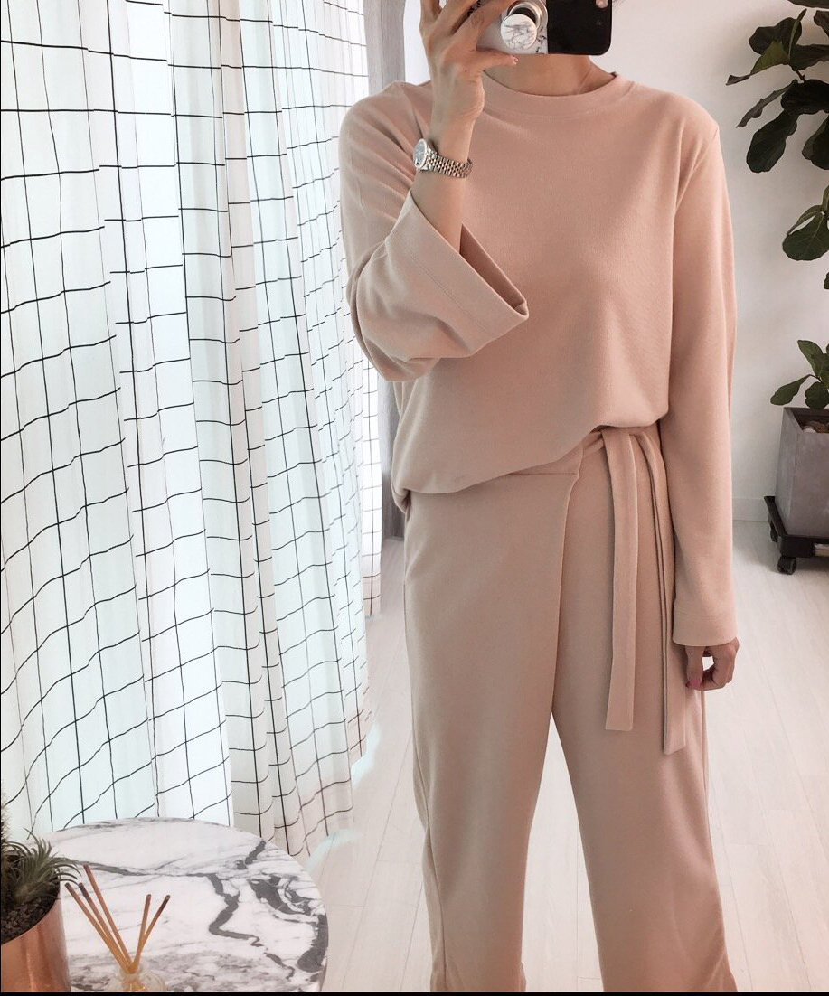 2017 Fall Bauza Modern Set Pink Beige Gray Black O