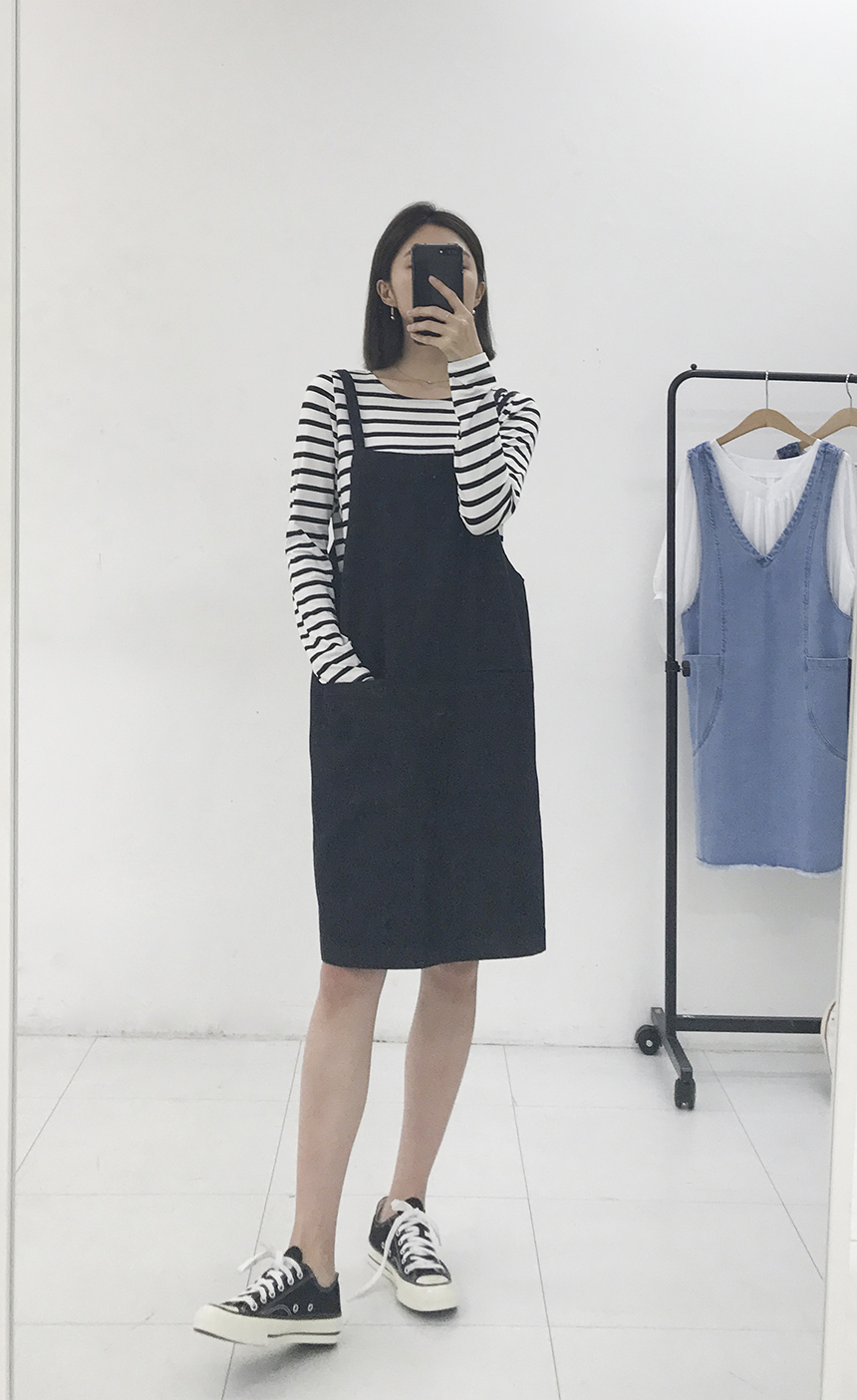 Basic Striped T-shirt 4 Color Petit Girl Tigari T-