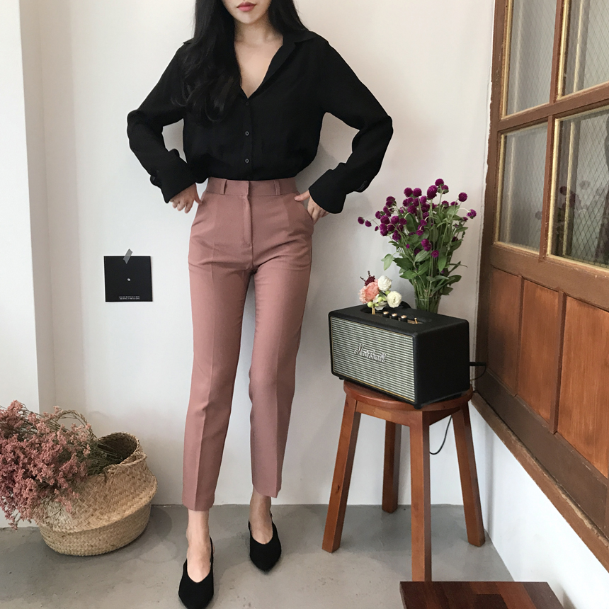 New Women's Pants Women's Slim Fit Slacks 9 