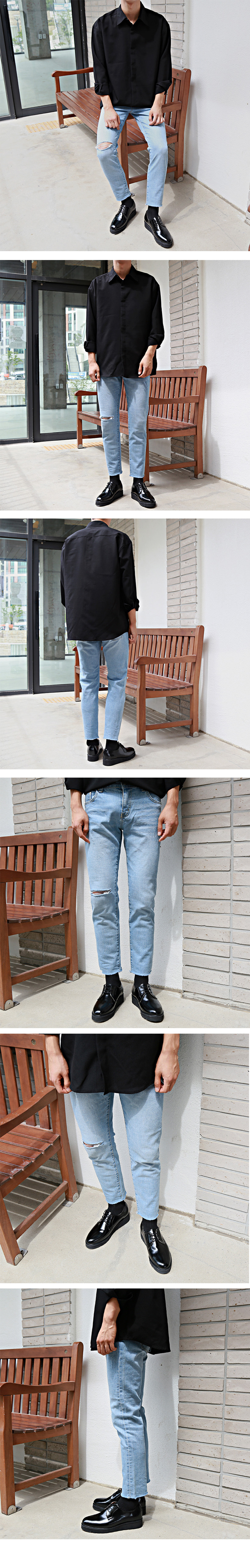 New Men's Dress Shoes Men's height casual sh