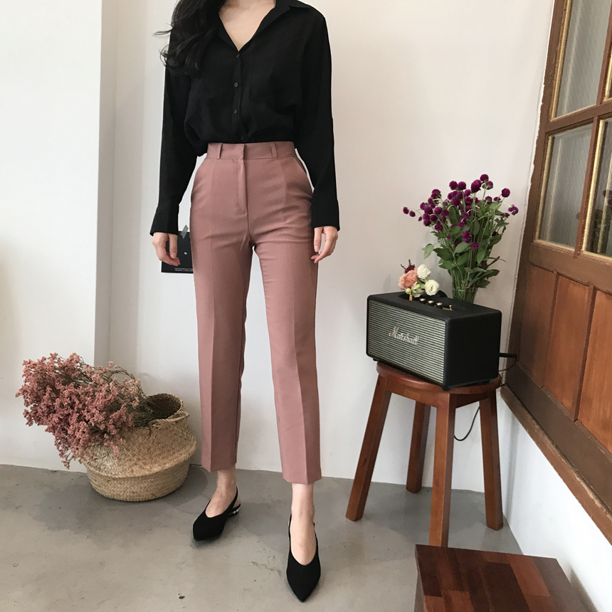 New Women's Pants Women's Slim Fit Slacks 9 