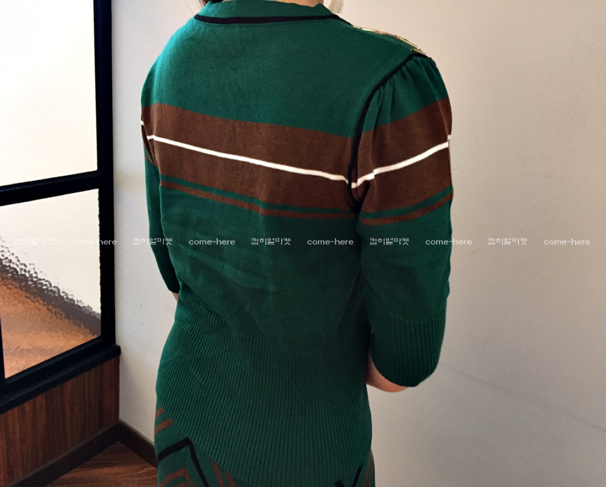 Shopping mall import BOSE Miu sequins cardigan set