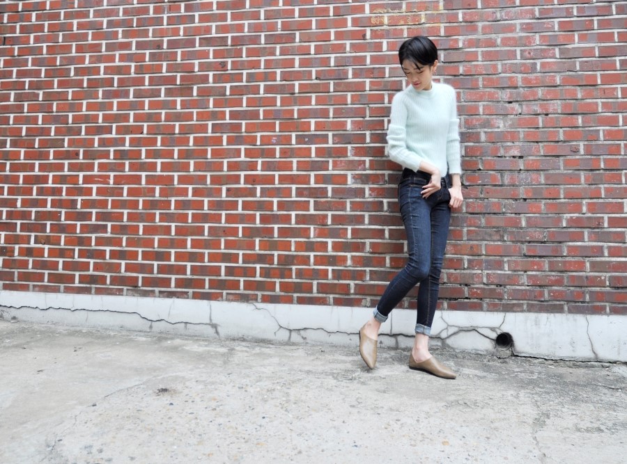 New Stella Cutting Suede Flat Shoes 1cm Blower Com