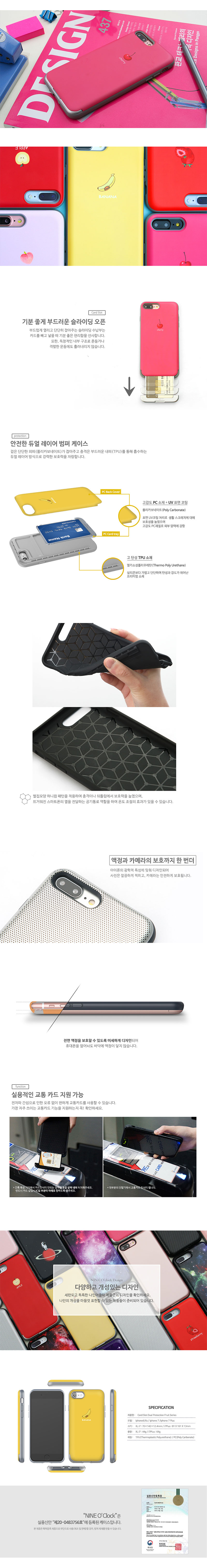 New Galaxy S8 S7 Edge Card Case Simple iPhone Robu