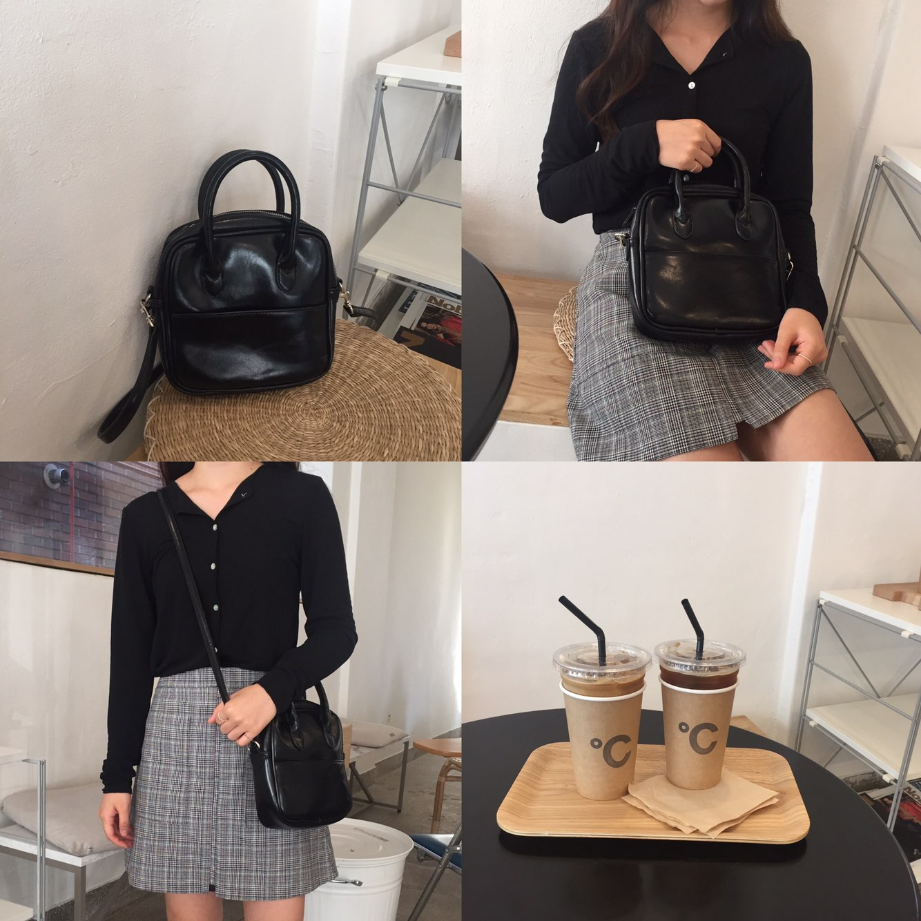 New Square Mini Cross Back Bag Women Daily Casual 