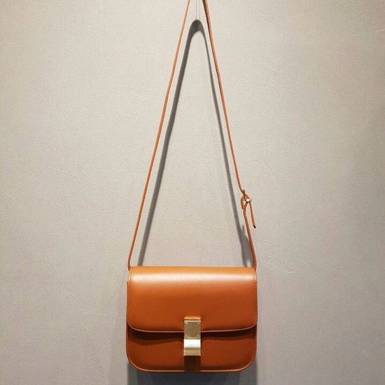 New Modern Lynne Leather Classic Box Shoulder Cros