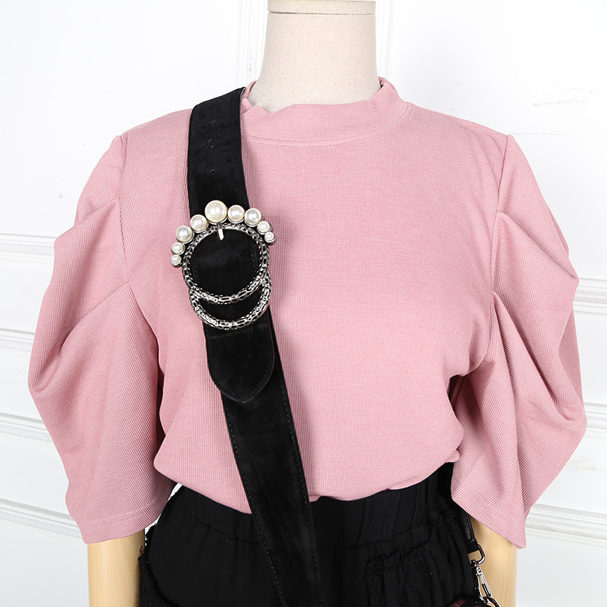 New Women Wool Check Fabric Mini Shoulder Cross Ba