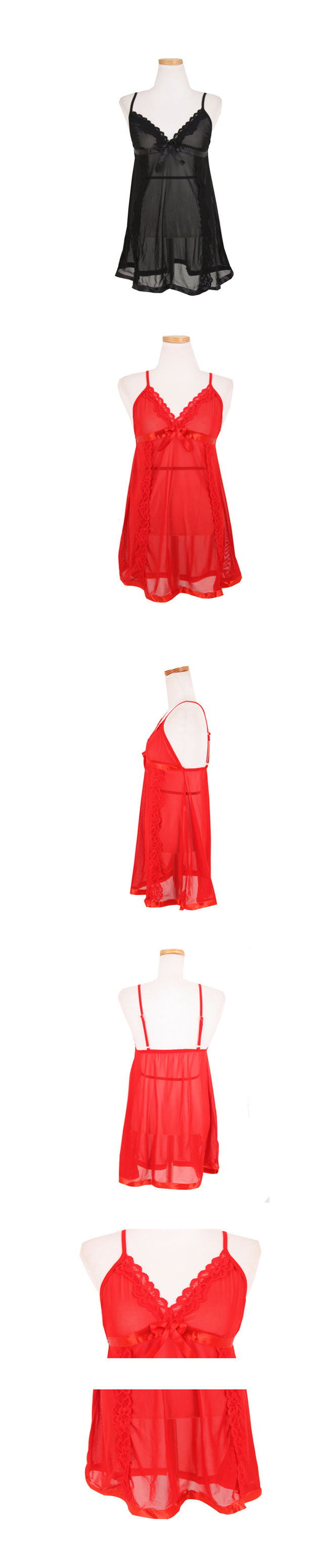 NEW SEXY LINGERIE Red slip Maypie sexy underwear l