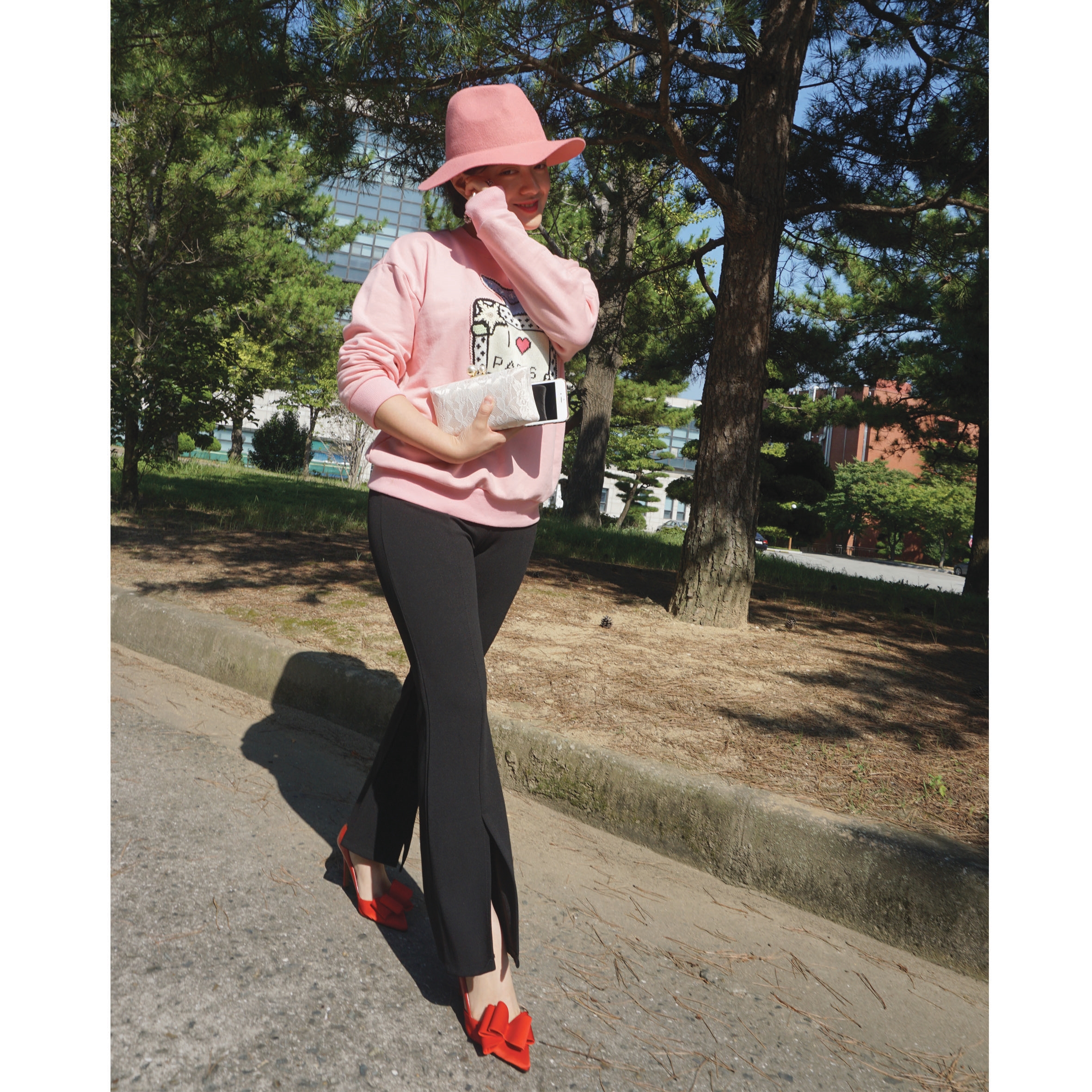 New Women's Pants High West Bending Boots Cut S