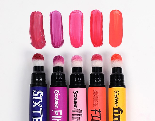 New 16 brand finger fen 10 volume lips volume pan 