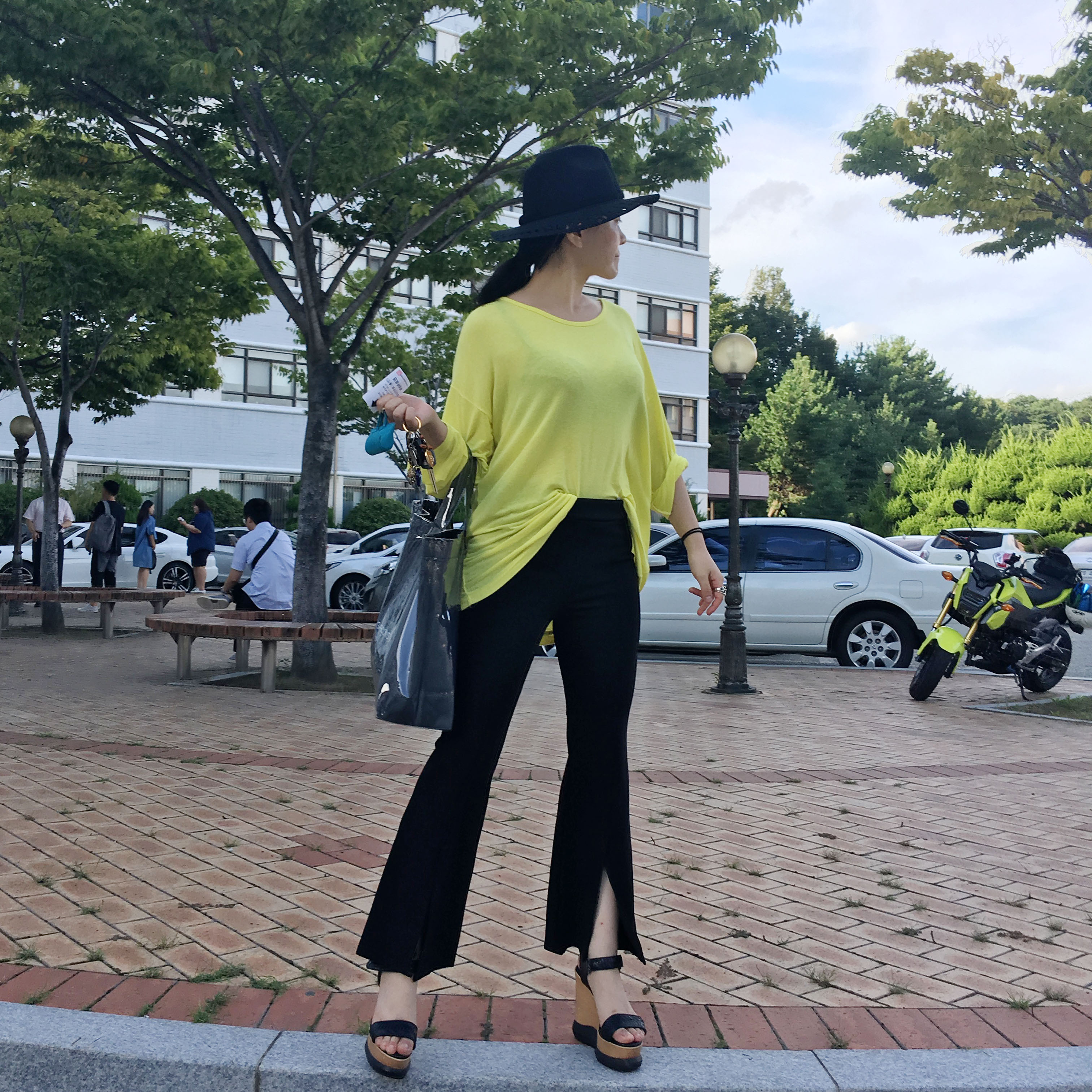 New Women's Pants High West Bending Boots Cut S