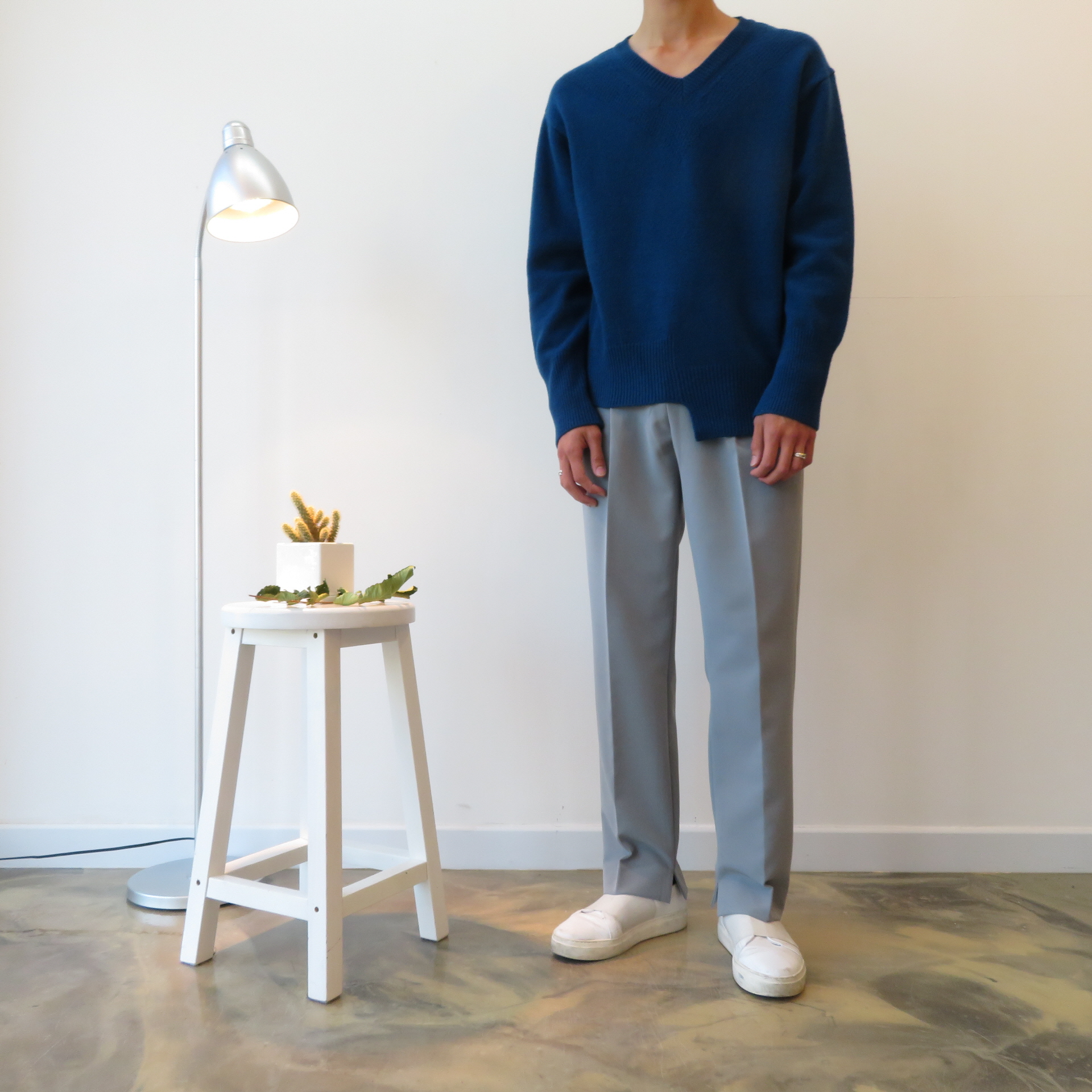 New Men's Pants Semi Wide Slacks Pants Men's