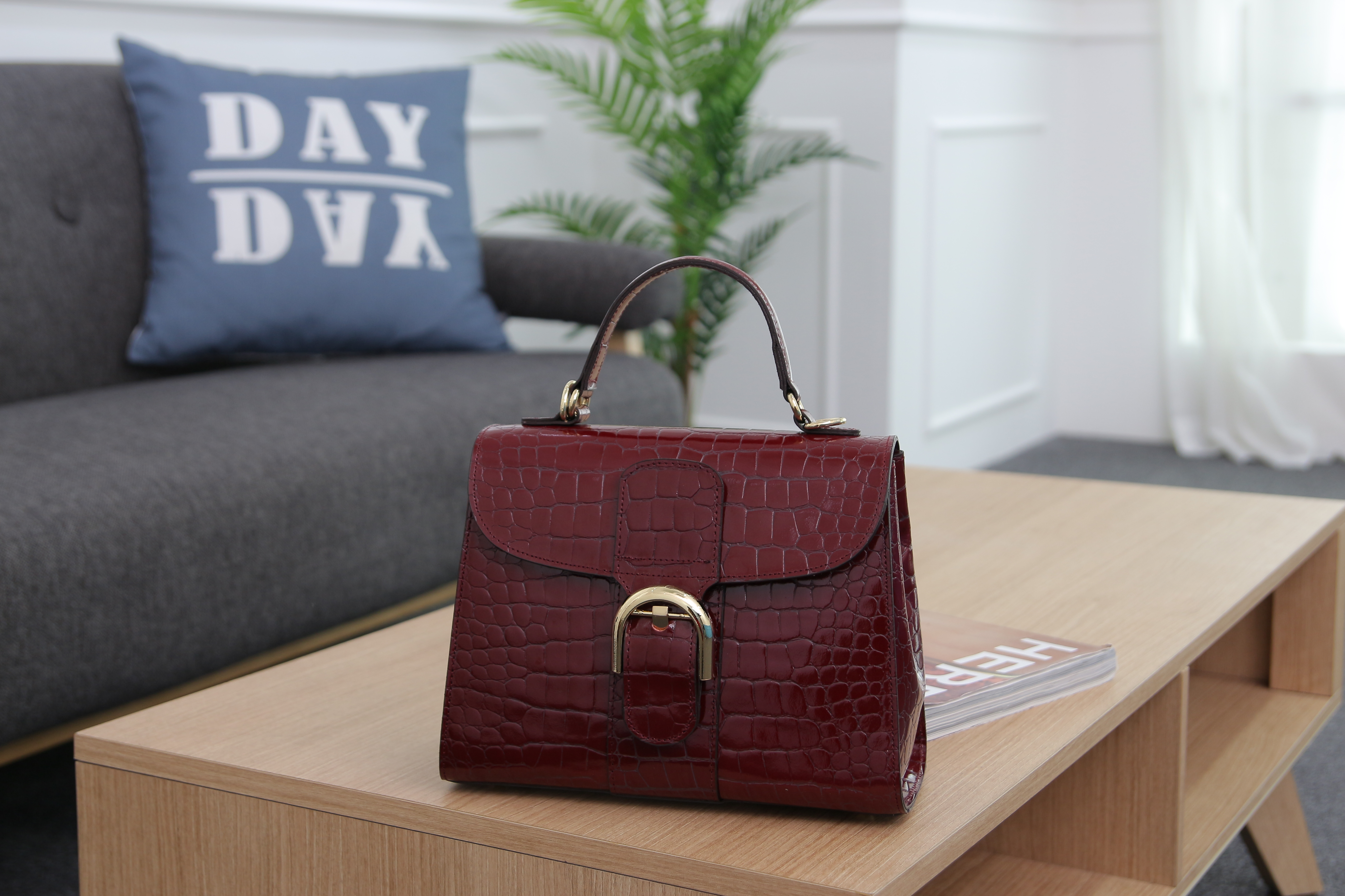 New Women's Bags Cowhide Tote Bag Cross-back Wo